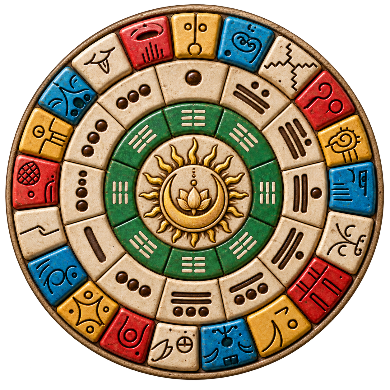 Calendário de pedra mesoamericano