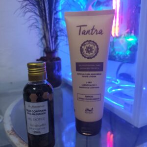 kit gel + Óleo de mel massagem tântrica